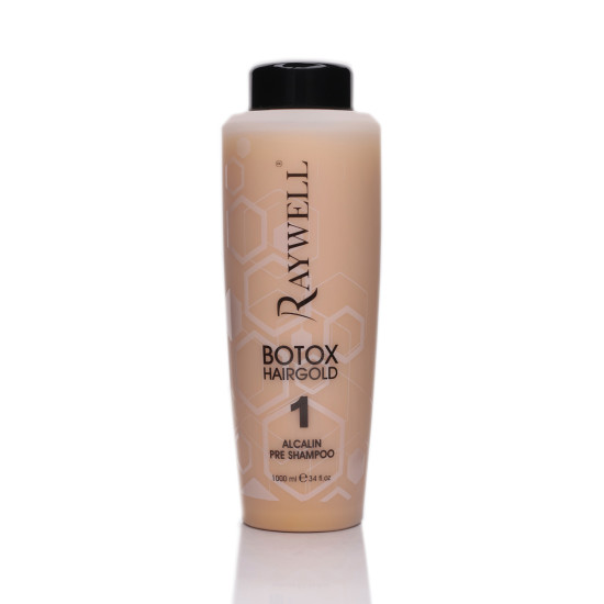 Шампунь для тонкого та сухого волосся Raywell Boto Hair Gold 24K